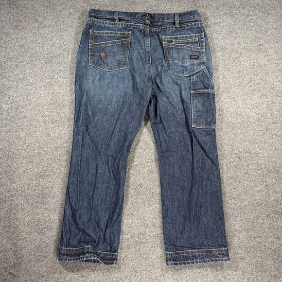 Ariat FR M4 Relaxed Boot Jeans 40x30 Flame Resistant CAT 2 USA Fabric FR Denim - Picture 3 of 9